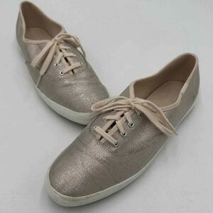 Keds Triple Metallic Rose Gold Glitter Lace Up Sneaker Size 6.5